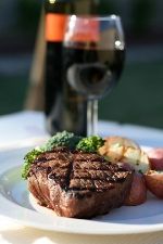 Steaks von bester Qualität im Restaurant Burgstübl